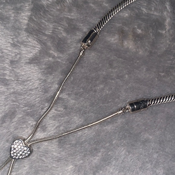 Pandora Jewelry New Pandora Heart Pull String Bracket Poshmark